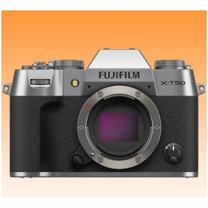 Fujifilm X-T50 Mirrorless Camera Body - Silver - Brand New