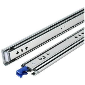 Giantz 2x Drawer Slides Heavy Duty Full Extension Locking 1150-2300mm Length