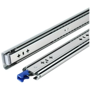 Giantz 2x Drawer Slides Heavy Duty Full Extension Locking 500-1000mm Length
