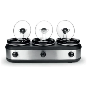 Healthy Choice 2.5L Electric 3-Pot Slow Cooker