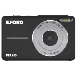 ILFORD PIXI-D Compact Digital Camera - Black