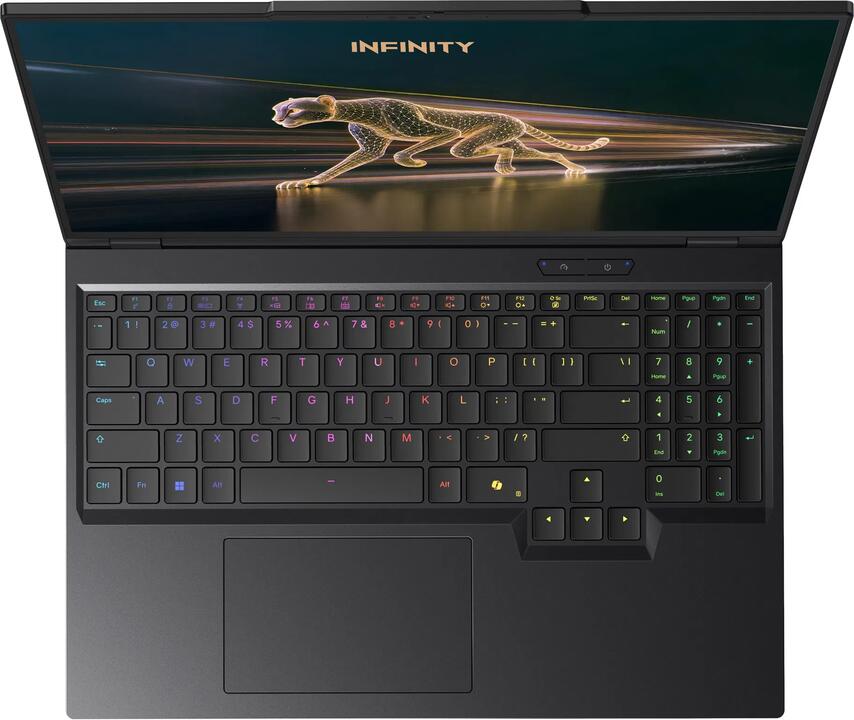 Infinity Y16-R9R7TiBW-899 16" QHD 300Hz Laptop, Ryzen 9 9955HX, 32GB RAM, 1TB SSD, RTX 5070 Ti, Windows 11 Home