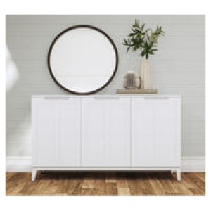 Kensley 3 Door Buffet White