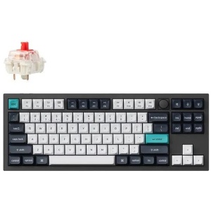 Keychron Q3 Max Wireless QMK Keyboard Red Switch - Black