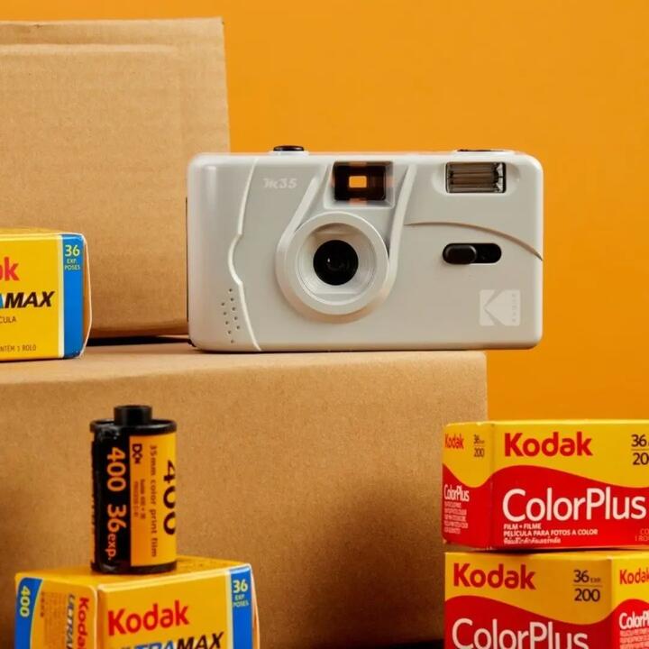 Kodak M35 Film Camera Colour: Marble Grey