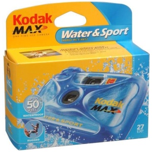 Kodak Max Water & Sport 27 Exposure - Disposable Film Camera