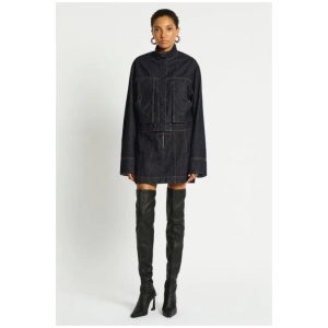 Labyrinth Denim Mini Skirt