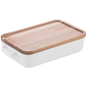 Ladelle Alto Oven To Table Medium Baking Dish With Lid