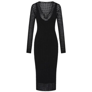 Le Femme Knit Midi Dress