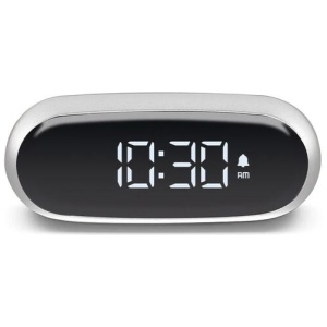 Lexon Minut Mini Alarm Clock - Alu Polish