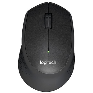 Logitech M331 Silent Plus Mouse RF Wireless Optical 1000 DPI - Black