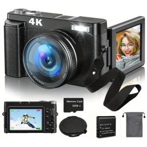 NNETM 4K Digital Camera: Capture Every Detail in Stunning Clarity