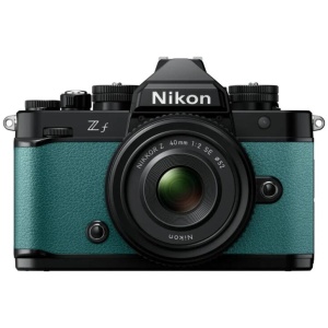 Nikon Zf BK Teal Blue w/ Nikkor Z 40mm f/2 (SE) Full Frame Mirrorless Camera