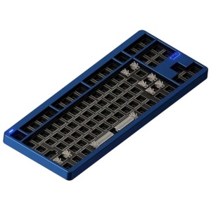 Nuphy Gem80 Wireless QMK/VIA Wireless Custom Mechanical Keyboard Barebone - Mystic Indigo