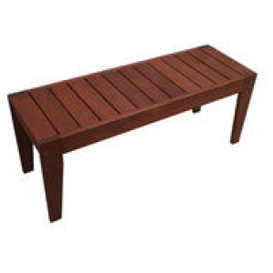 Panama Outdoor Garden Bench Brown
