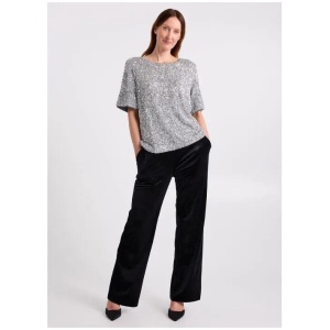 Phylis Boxy Sequin Tee