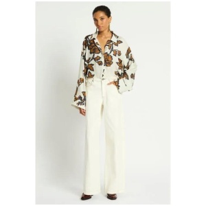 Quick Thinker Wide Leg Jean