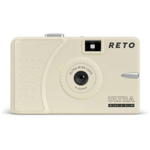 RETO Ultra Wide & Slim Film Camera - Cream