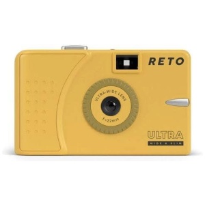 RETO Ultra Wide & Slim Film Camera - Muddy Yellow