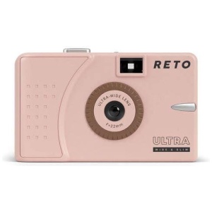 RETO Ultra Wide & Slim Film Camera - Pastel Pink