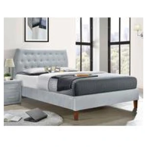 Remmy King Single Bed Frame Grey