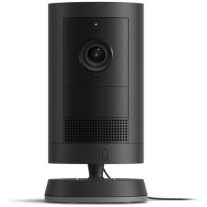 Ring Outdoor Security Camera Plus 2K Plug-In - Black