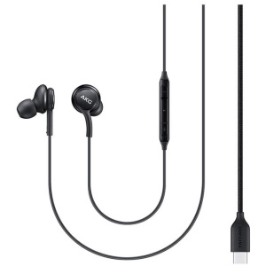 Samsung In-Ear Wired Earphones Type C By AKG EO-IC100BBEGWW - Black