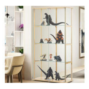 Seraphina 83Cm Display Cabinet Brown