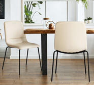 Set Of 4 Hartwell Dining Chairs Neutral