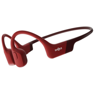 Shokz OpenRun Wireless Open-Ear Sport Headphones - Red