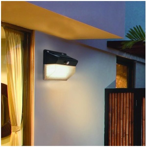 Solar Led Wall Light With Sensor 6W 600LM