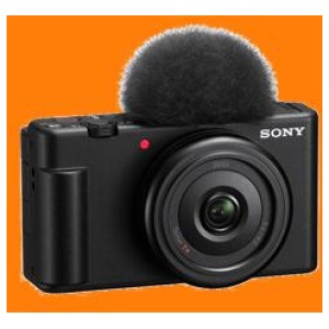 Sony ZV-1F Vlogging Camera Black - Brand New