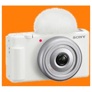 Sony ZV-1F Vlogging Camera White - Brand New