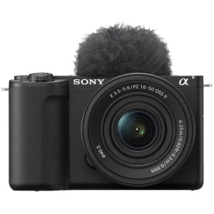Sony ZV-E10 II Black Body w/ 16-50mm f/3.5-5.6 II Power Zoom Compact System Camera