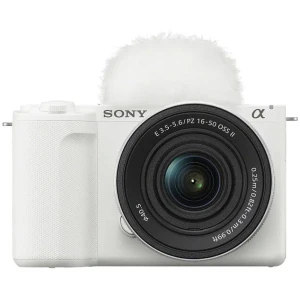 Sony ZV-E10 II White Body w/ 16-50mm f/3.5-5.6 II Power Zoom Compact System Camera