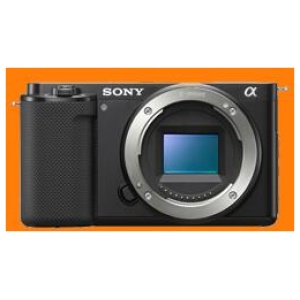 Sony ZV-E10 Mirrorless Camera Black (Body Only) - Brand New