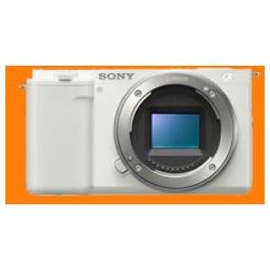 Sony ZV-E10 Mirrorless Camera White (Body Only) - Brand New