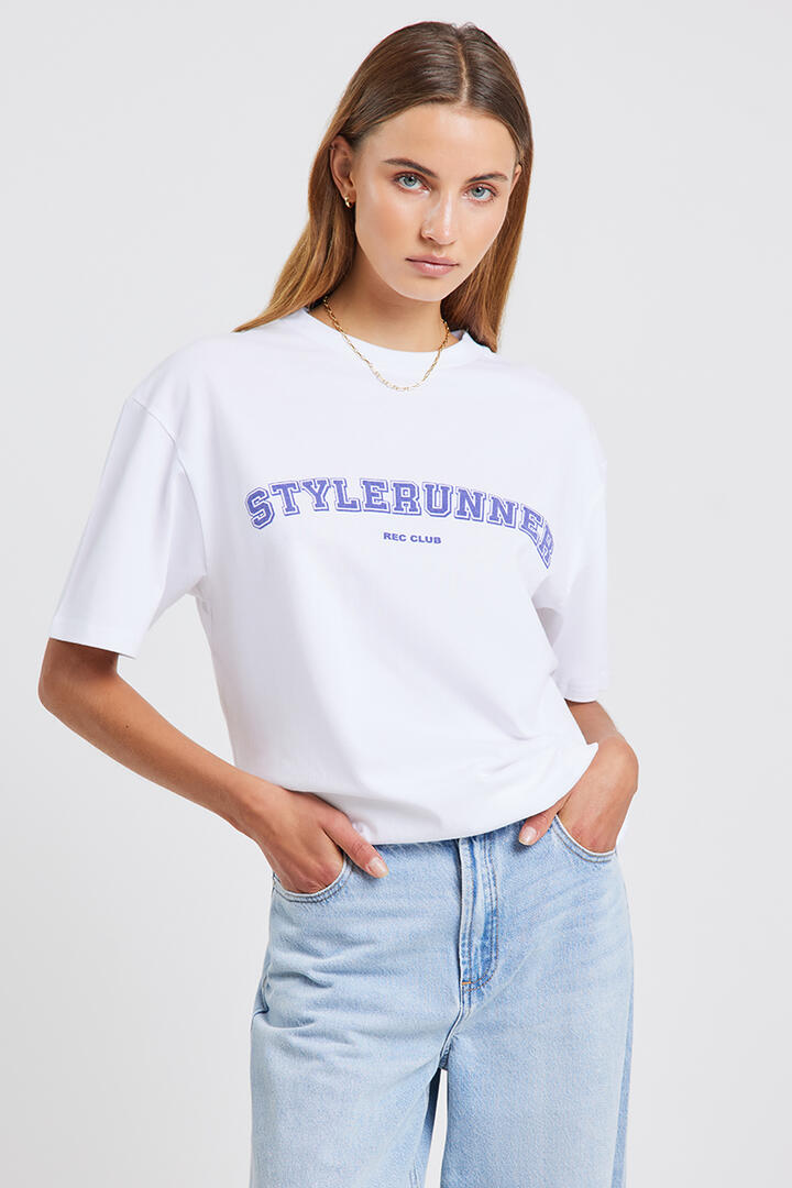 Stylerunner SR Rec Club Tee Bright White