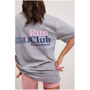 Stylerunner Sr Run Club Tee Light Grey