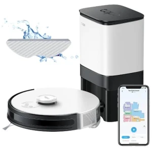 TP-Link Tapo RV30 Plus LiDAR Navigation Robot Vacuum & Mop + Smart Auto-Empty Dock