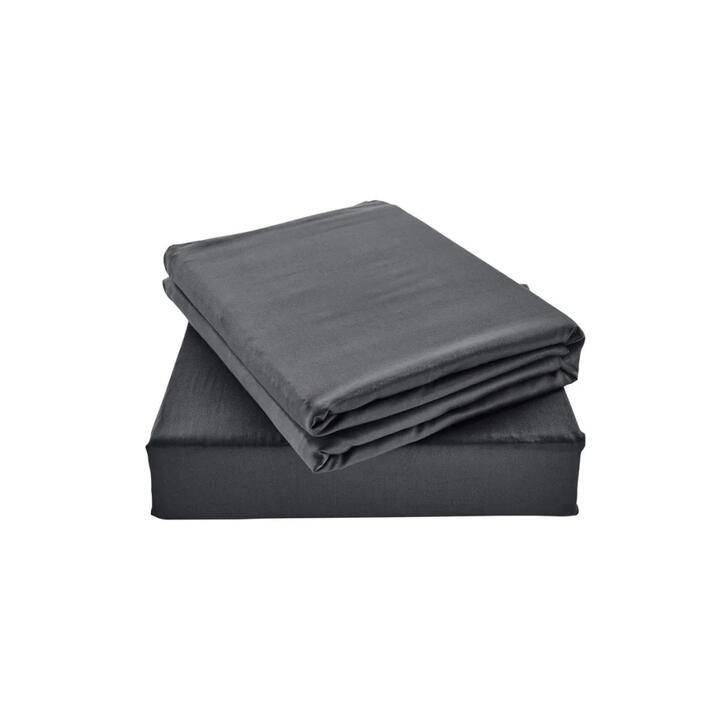 100% Natural Bamboo Bed Sheet Set Charcoal