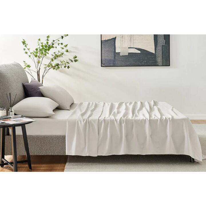 1200TC Cotton Bed Sheet Set Nimbus Cloud