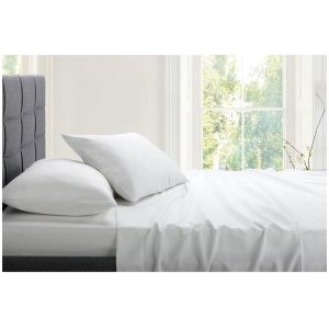 1200TC Cotton Rich Bed Sheet Set White