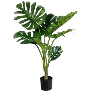 120cm Artificial Green Indoor Turtle Back Fake Decoration Tree Flower Pot Plant
