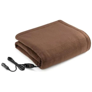 12v Car Electric Blanket - Brown