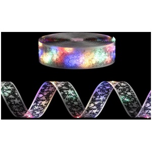 20M Christmas Lights Fairy Ribbon Light 200 LED Xmas Decor Colored