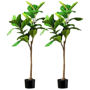 2X 120cm Green Artificial Indoor Qin Yerong Tree Fake Plant Simulation Decorative