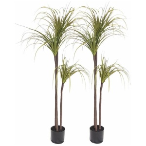 2X 145cm Green Artificial Indoor Dragon Blood Tree Fake Plant Decorative