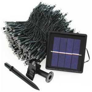 30M 300LED String Solar Powered Fairy Lights Garden Christmas Decor Multi Colour