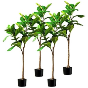 4X 120cm Green Artificial Indoor Qin Yerong Tree Fake Plant Simulation Decorative